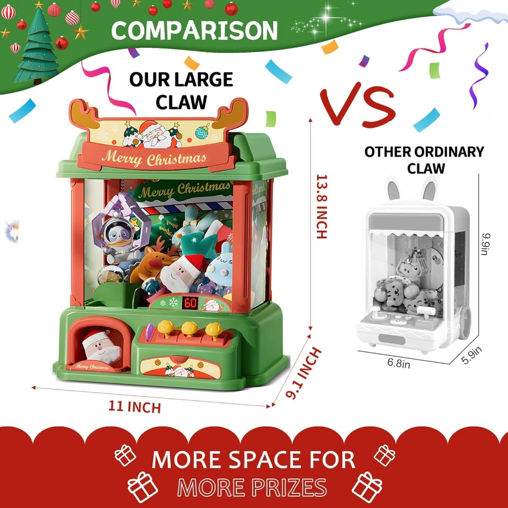 Christmas Claw Machine For Kid - đánh giá và giá Arcade Vending Machines