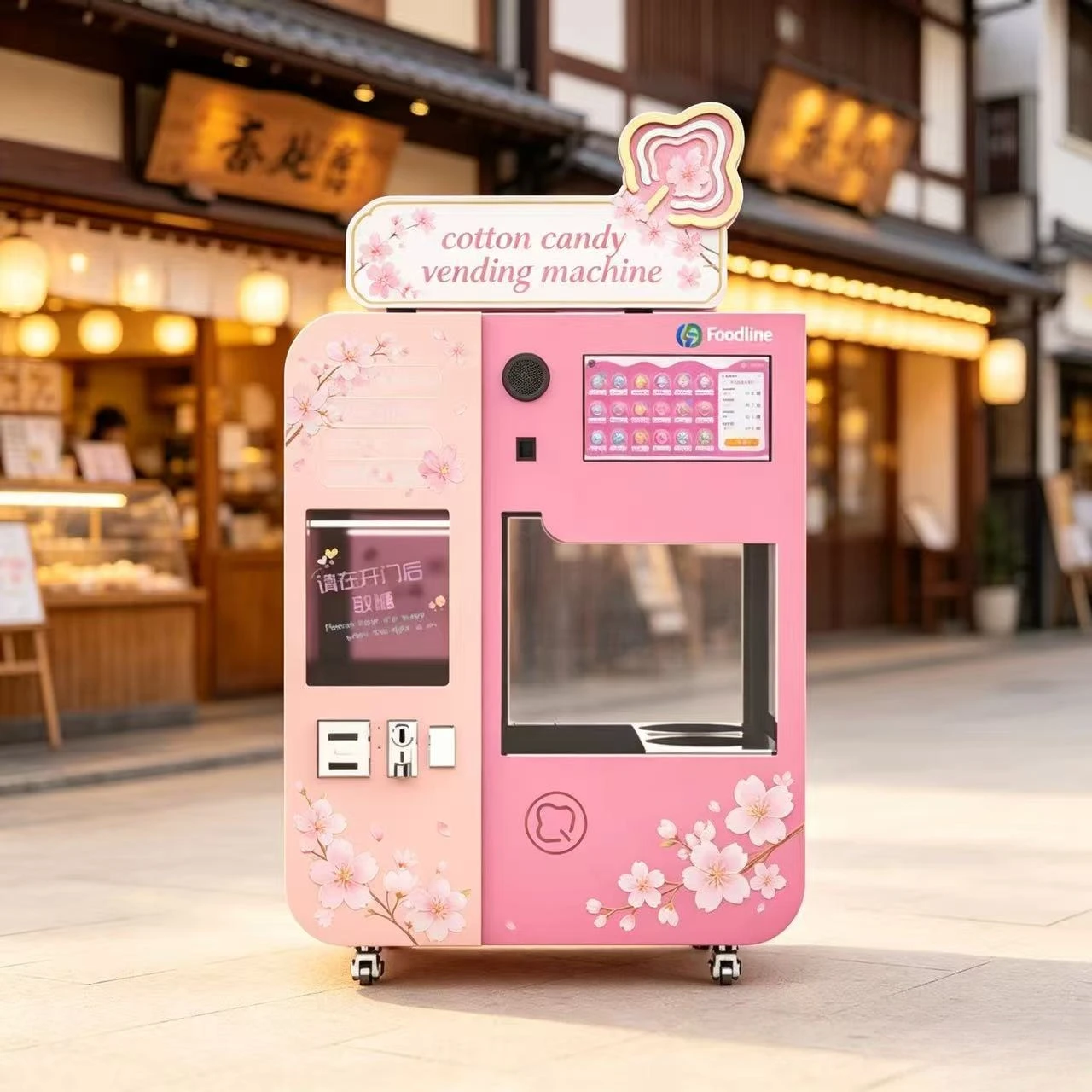 FL Manufacture Robot Electric  - đánh giá và giá Candy Floss Machine