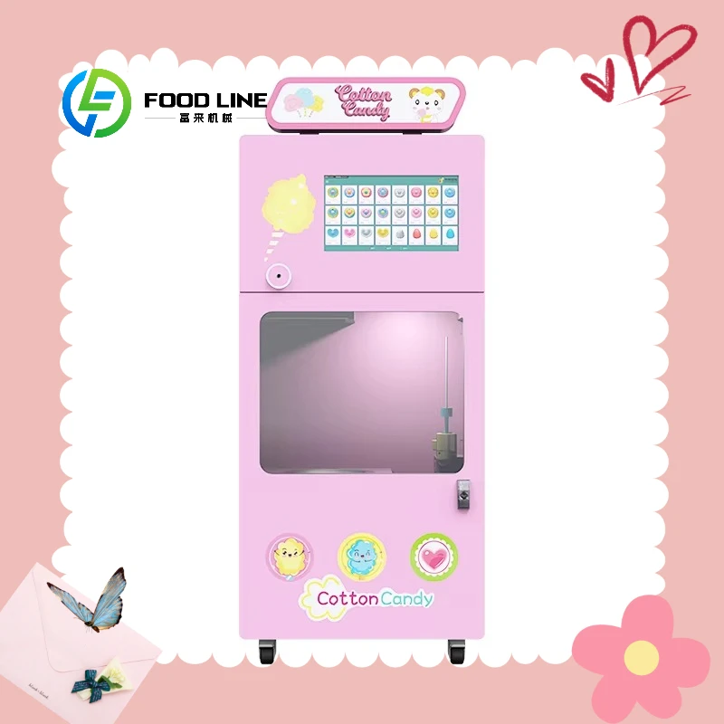 FL Manufacture Robot Electric  - đánh giá và giá Candy Floss Machine