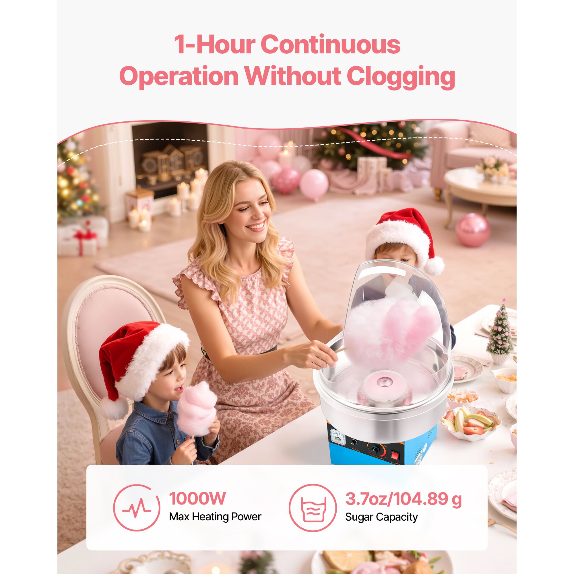 Electric Cotton Candy Machine, - đánh giá và giá Candy Floss Machine