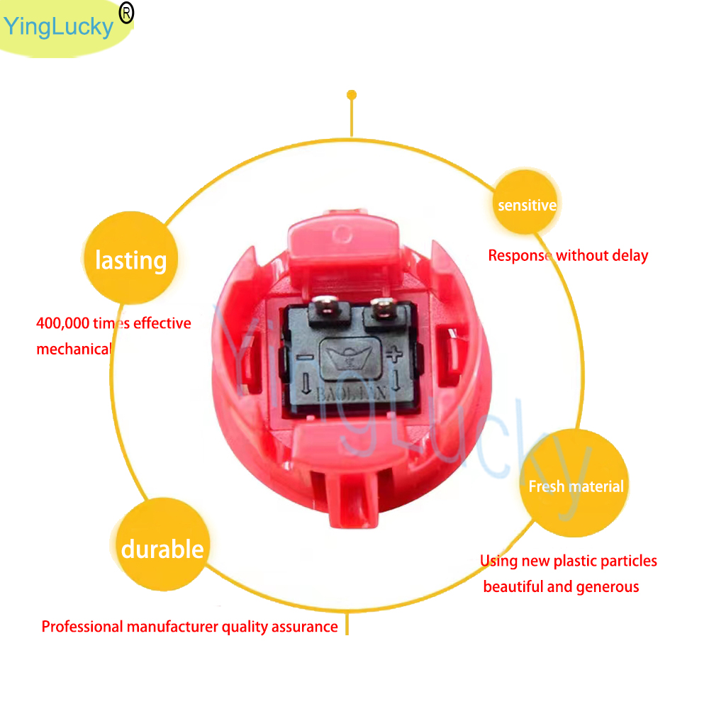 12pcs Arcade Push Button, Sanw - đánh giá và giá Coin Acceptor Selector