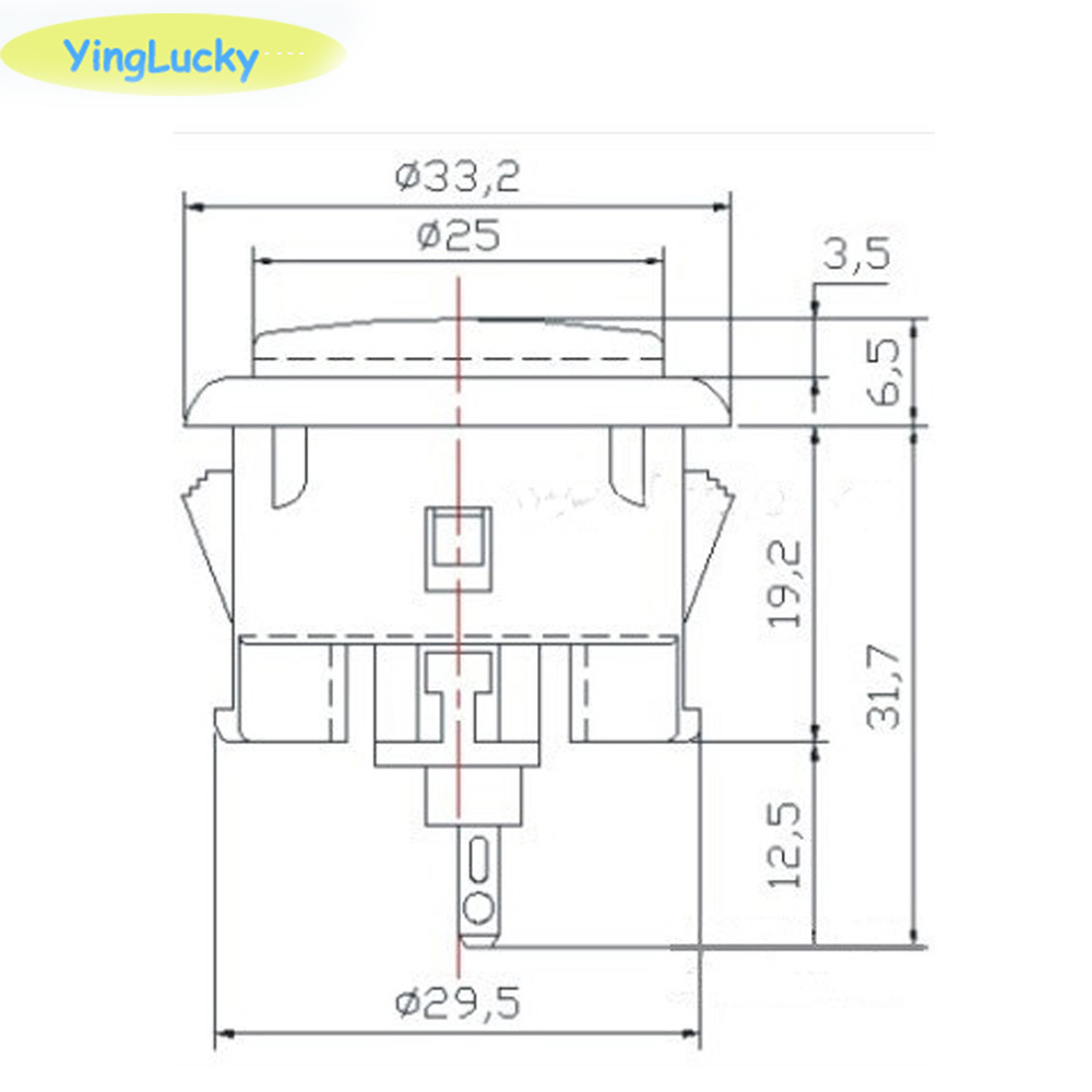 12pcs Arcade Push Button, Sanw - đánh giá và giá Coin Acceptor Selector